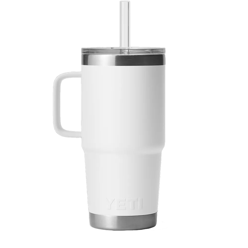 YETI Rambler 25 oz Mug with Straw Lid 