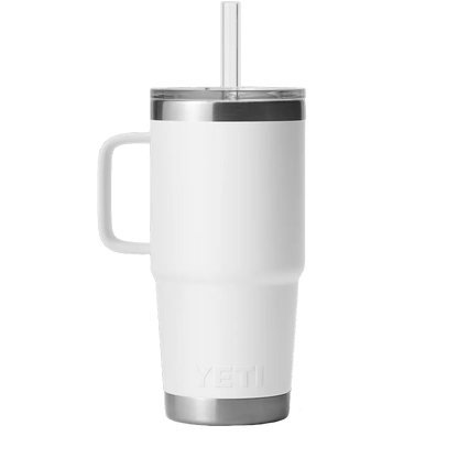 YETI Rambler 25 oz Mug with Straw Lid 