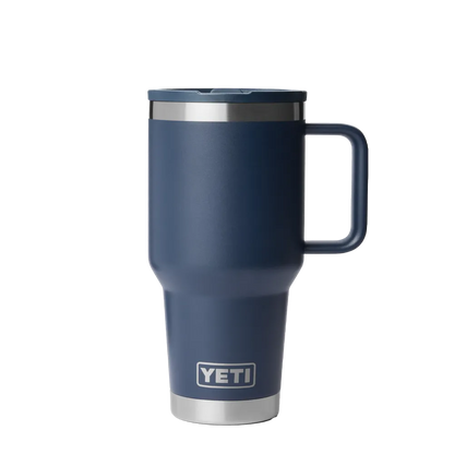 Yeti 30 oz Travel Mug with Color Match Straw Lid 
