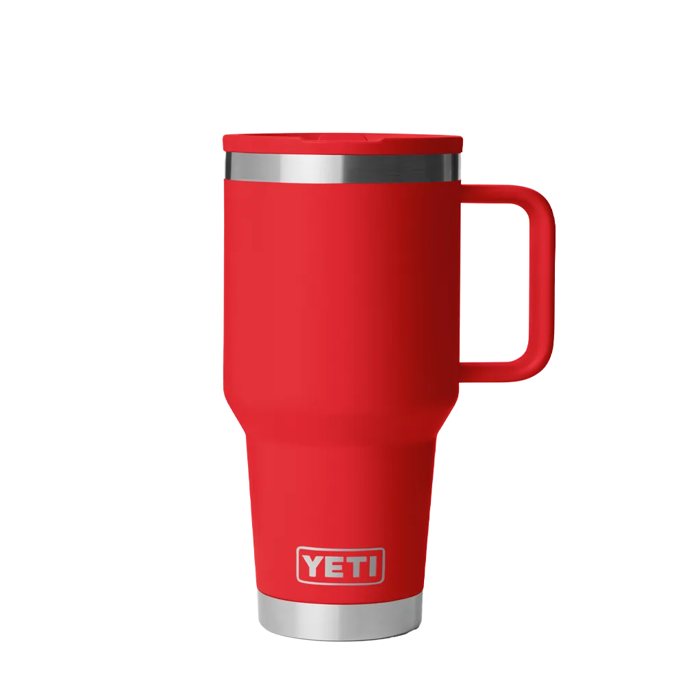 Yeti 30 oz Travel Mug with Color Match Straw Lid 
