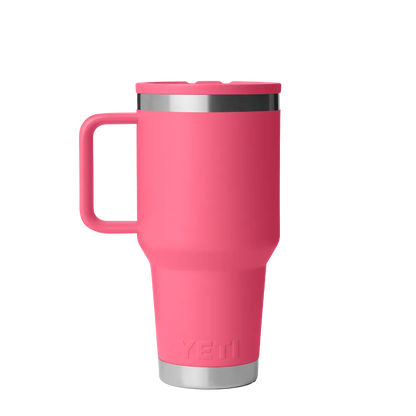 Yeti 30 oz Travel Mug with Color Match Straw Lid 
