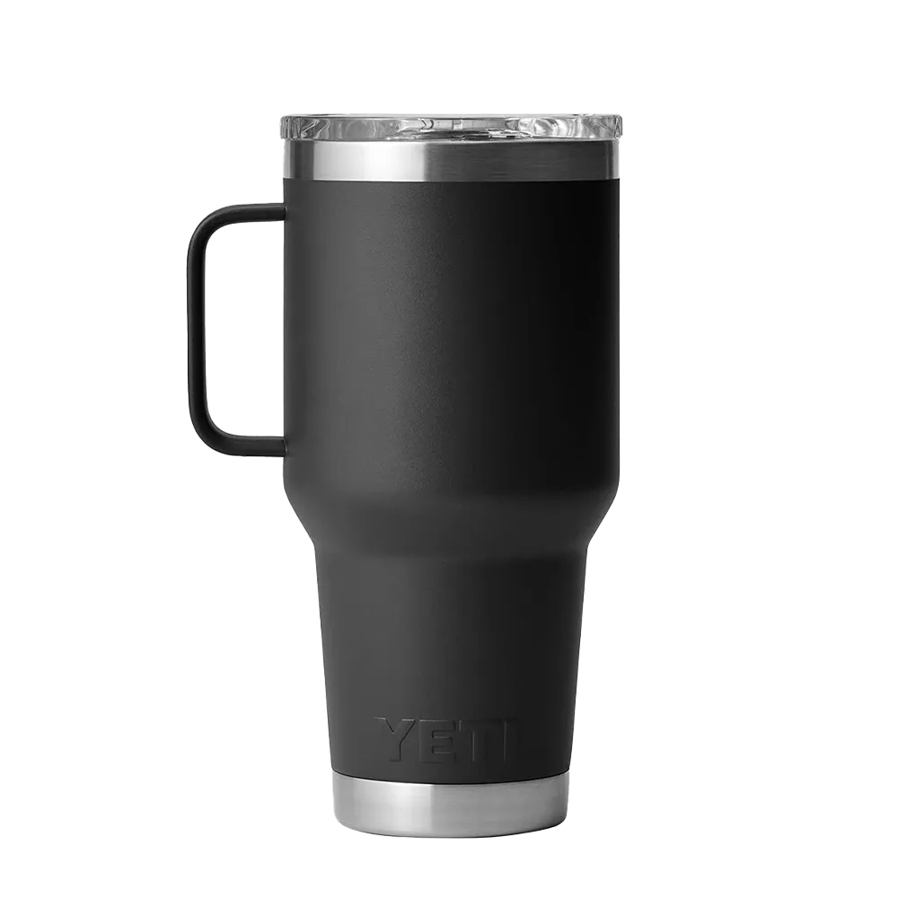 YETI Rambler® Travel Mug with Stronghold™ Lid 30 oz Black 