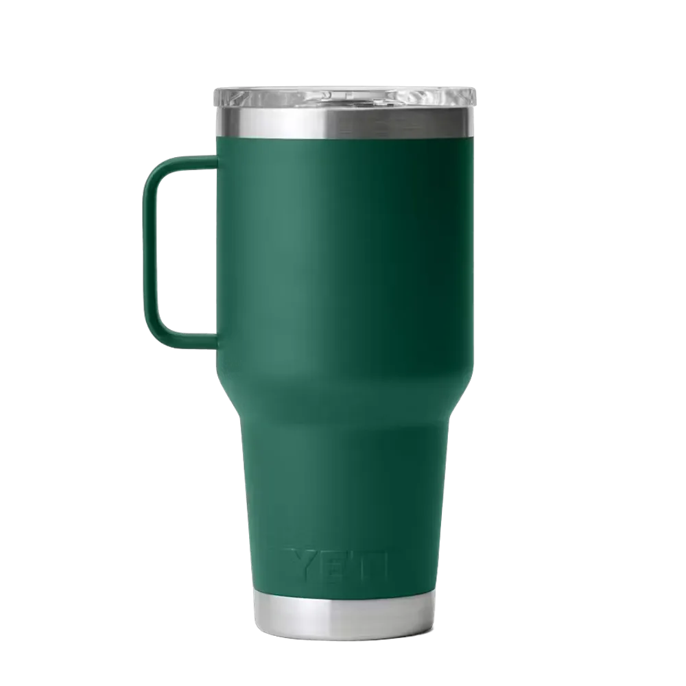 YETI Rambler® Travel Mug with Stronghold™ Lid 30 oz Black Forest Green 