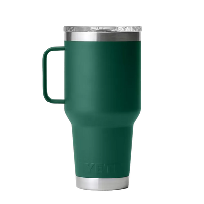 YETI Rambler® Travel Mug with Stronghold™ Lid 30 oz Black Forest Green 
