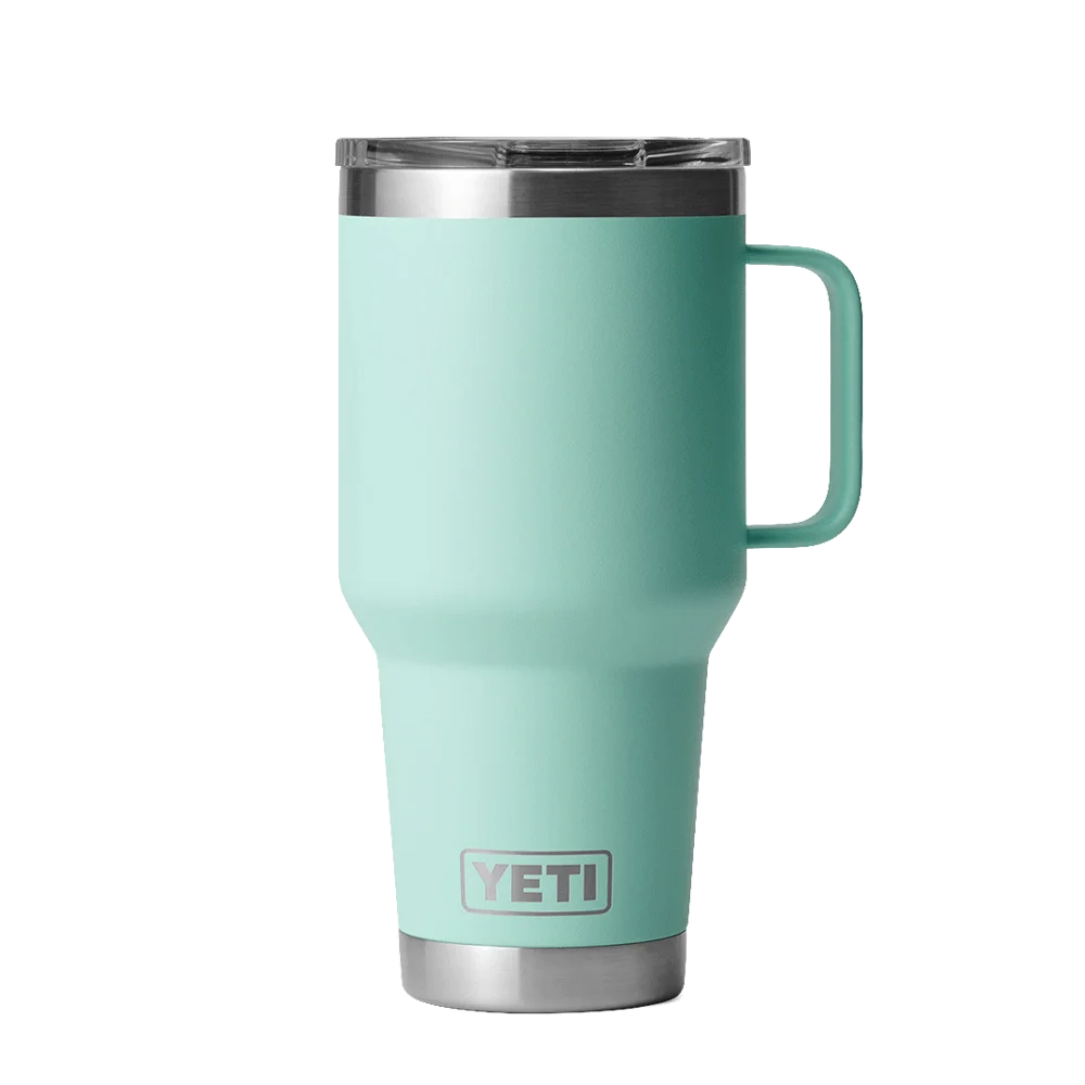 YETI Rambler® Travel Mug with Stronghold™ Lid 30 oz Seafoam 