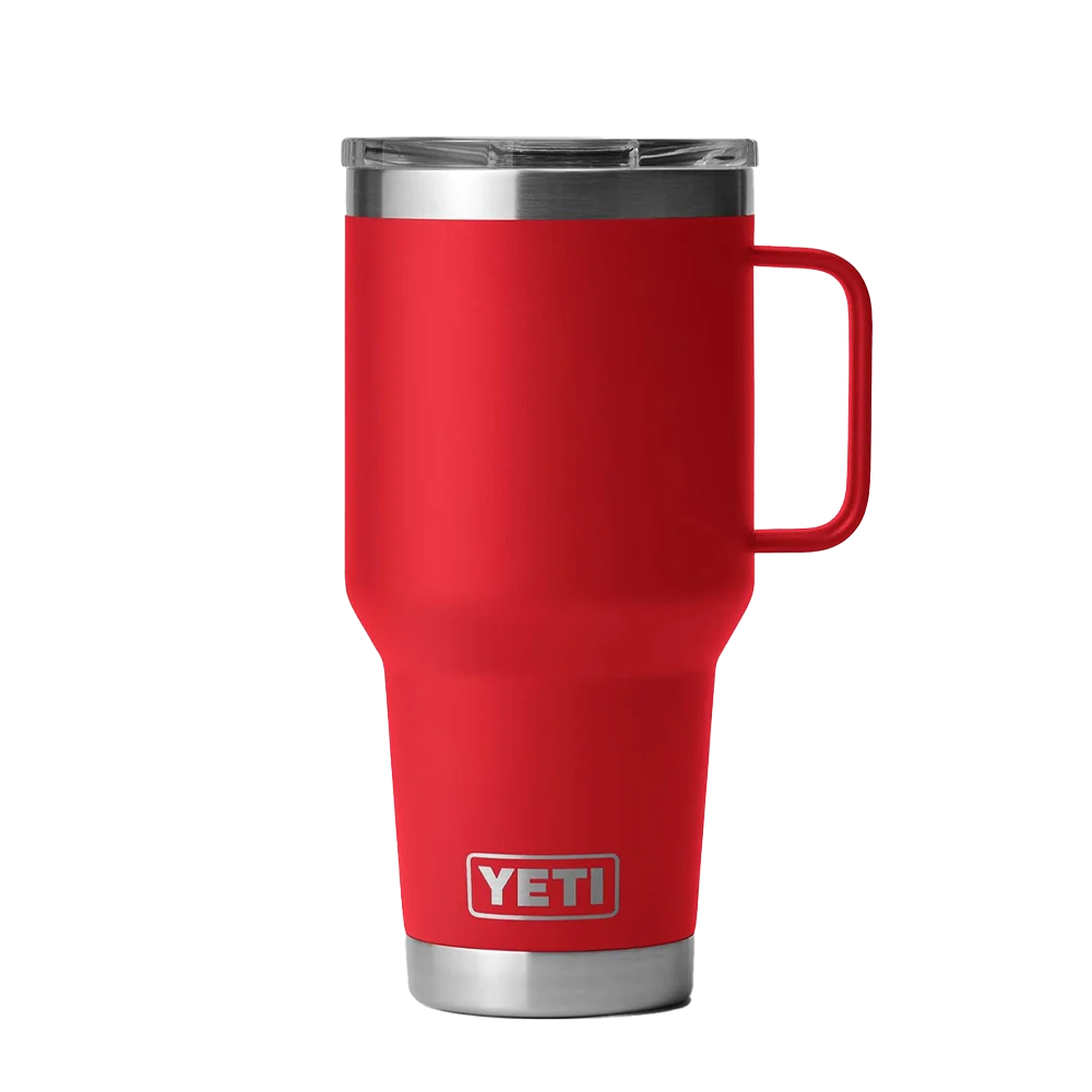 YETI Rambler® Travel Mug with Stronghold™ Lid 30 oz Rescue Red 