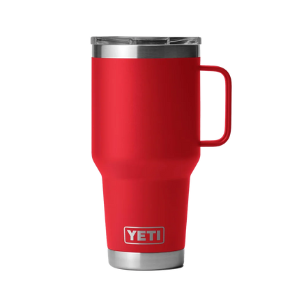 YETI Rambler® Travel Mug with Stronghold™ Lid 30 oz Rescue Red 