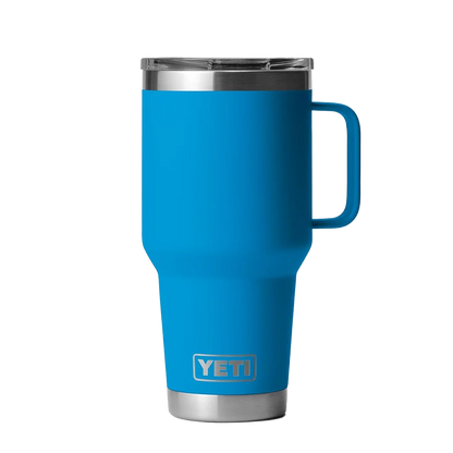 YETI Rambler® Travel Mug with Stronghold™ Lid 30 oz Big Wave Blue 