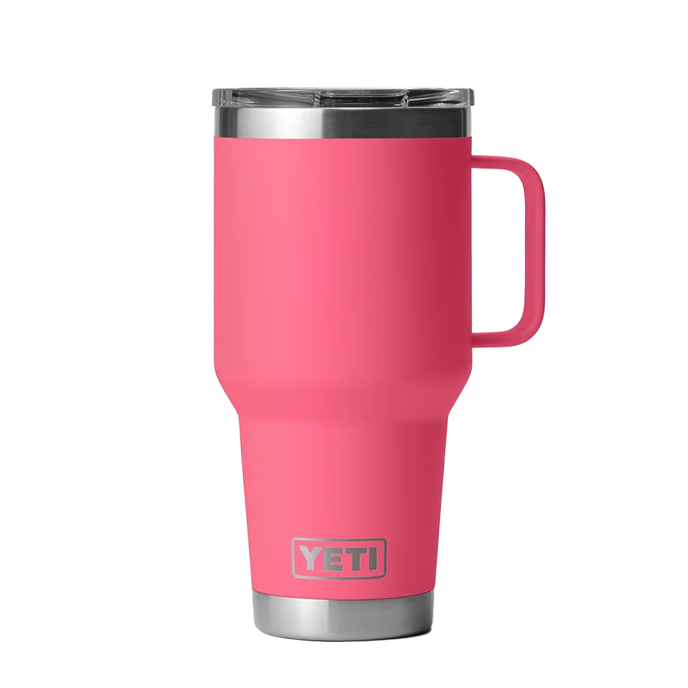 YETI Rambler® Travel Mug with Stronghold™ Lid 30 oz Tropical Pink 