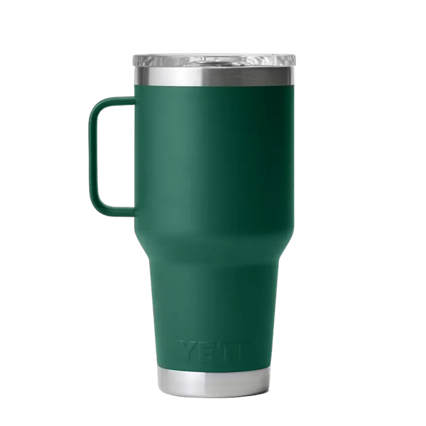 Yeti 30 oz Travel Mug with Stronghold Lid #color_black-forest-green