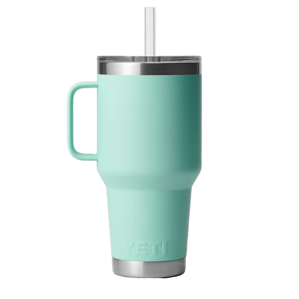 YETI Rambler® Mug with Straw Lid 35 oz Seafoam 