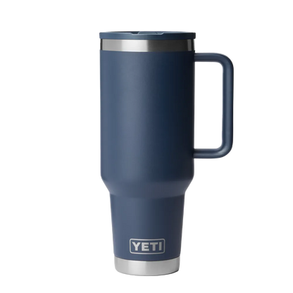 Yeti 40 oz Travel Mug with Color Match Straw Lid 
