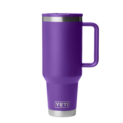 Yeti 40 oz Travel Mug with Color Match Straw Lid 
