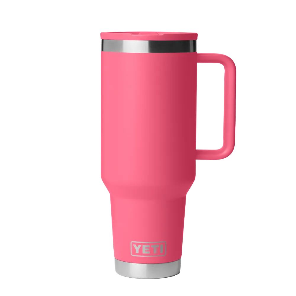 Yeti 40 oz Travel Mug with Color Match Straw Lid 
