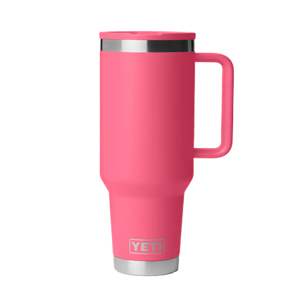 Yeti 40 oz Travel Mug with Color Match Straw Lid 
