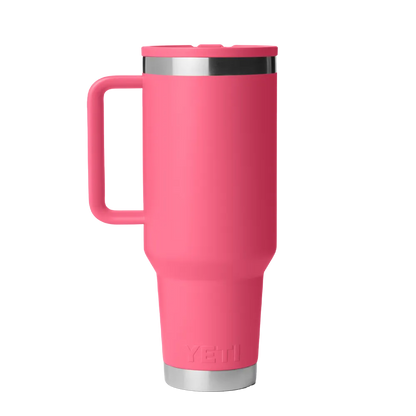 Yeti 40 oz Travel Mug with Color Match Straw Lid 

