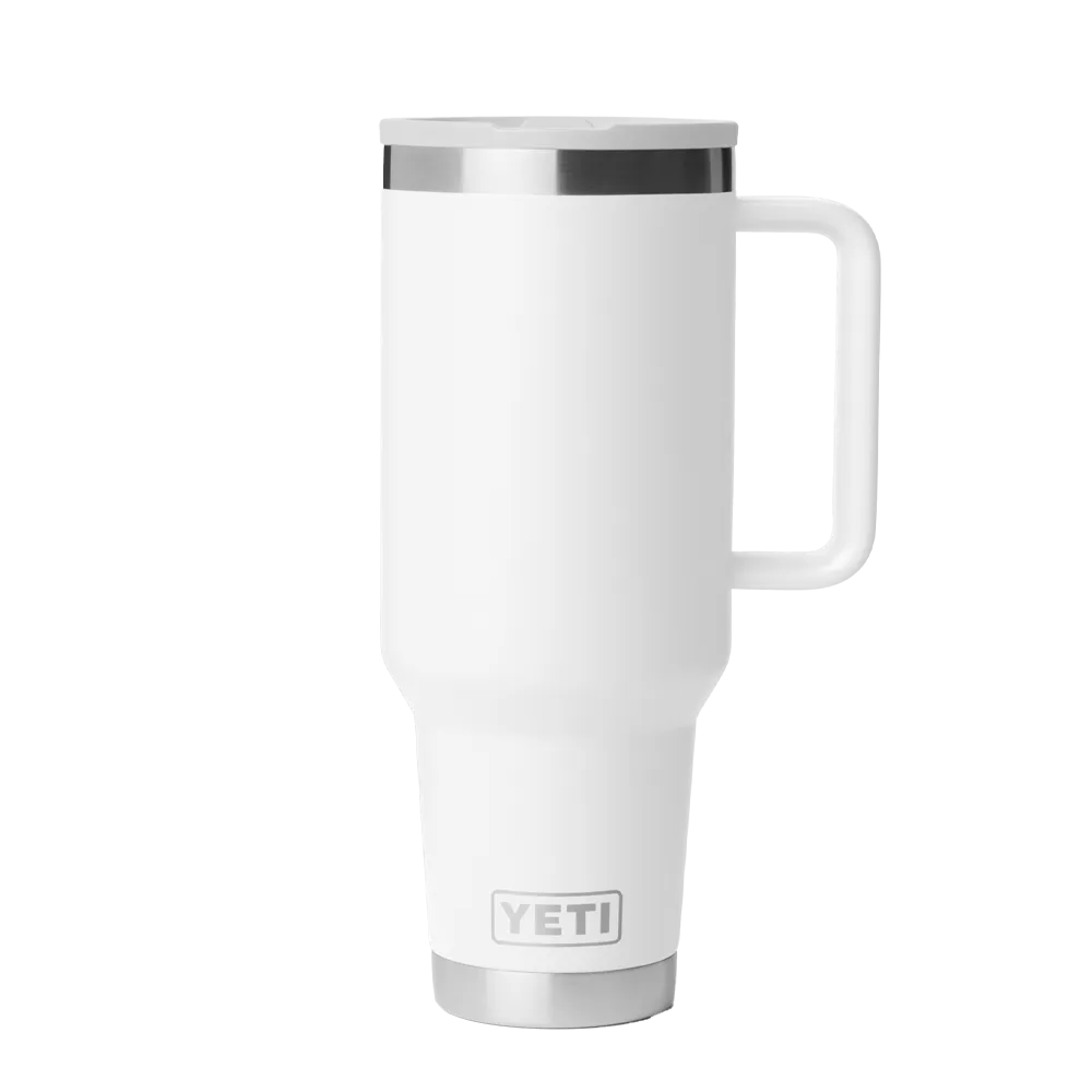 Yeti 40 oz Travel Mug with Color Match Straw Lid 
