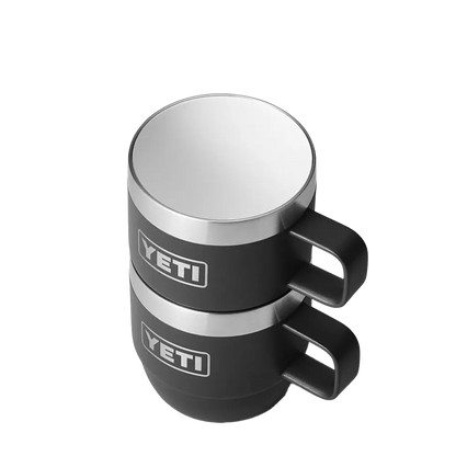YETI Rambler® Stackable Mugs with DuraSip™ Ceramic Lining 6 oz Black 