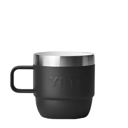 YETI Rambler® Stackable Mugs with DuraSip™ Ceramic Lining 6 oz Black 