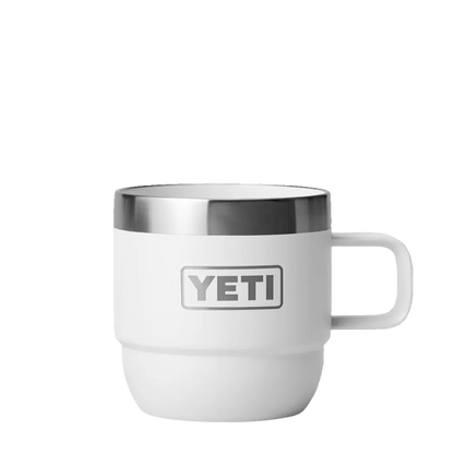 YETI Rambler® Stackable Mugs with DuraSip™ Ceramic Lining 6 oz White 
