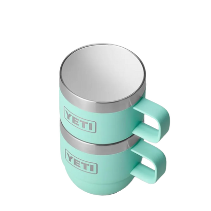 YETI Rambler® Stackable Mugs with DuraSip™ Ceramic Lining 6 oz Seafoam 
