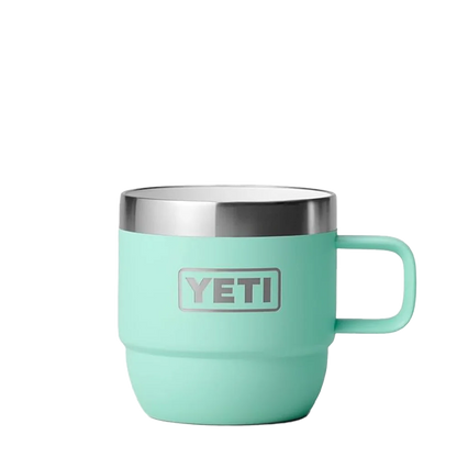 YETI Rambler® Stackable Mugs with DuraSip™ Ceramic Lining 6 oz Seafoam 
