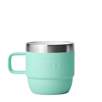 YETI Rambler® Stackable Mugs with DuraSip™ Ceramic Lining 6 oz Seafoam 