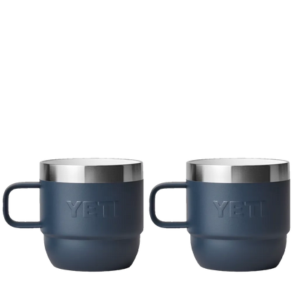 YETI Rambler® Stackable Mugs with DuraSip™ Ceramic Lining 6 oz Navy 