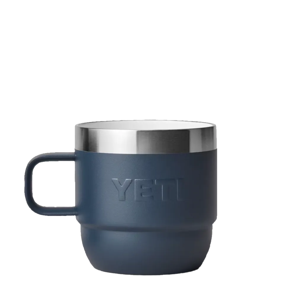 YETI Rambler® Stackable Mugs with DuraSip™ Ceramic Lining 6 oz Navy 