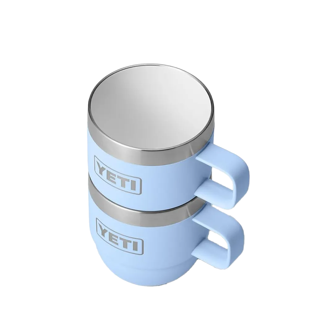 YETI Rambler® Stackable Mugs with DuraSip™ Ceramic Lining 6 oz Big Sky Blue 