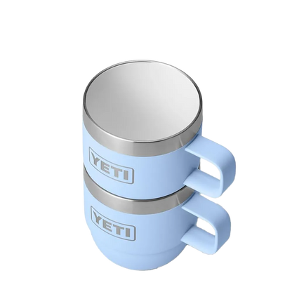 YETI Rambler® Stackable Mugs with DuraSip™ Ceramic Lining 6 oz Big Sky Blue 