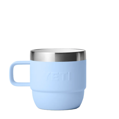 YETI Rambler® Stackable Mugs with DuraSip™ Ceramic Lining 6 oz Big Sky Blue 