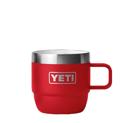 YETI Rambler® Stackable Mugs with DuraSip™ Ceramic Lining 6 oz Rescue Red 