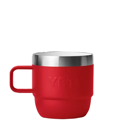 YETI Rambler® Stackable Mugs with DuraSip™ Ceramic Lining 6 oz Rescue Red 