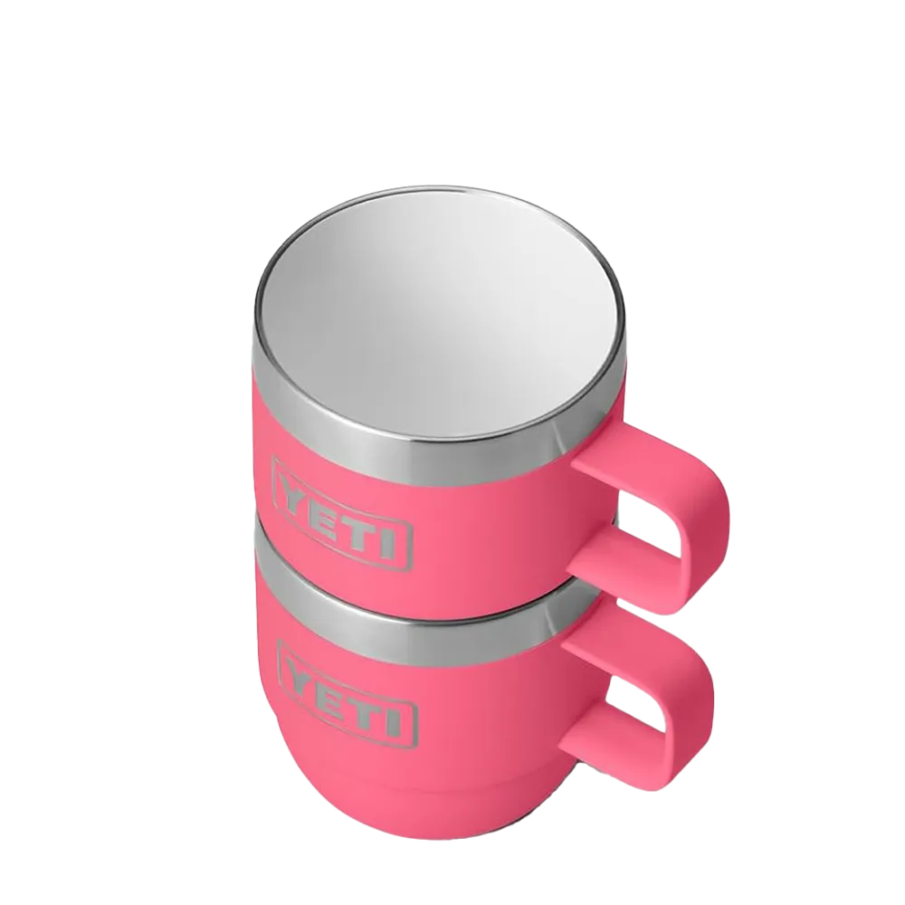 YETI Rambler® Stackable Mugs with DuraSip™ Ceramic Lining 6 oz Tropical Pink 
