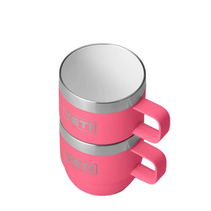 YETI Rambler® Stackable Mugs with DuraSip™ Ceramic Lining 6 oz Tropical Pink 