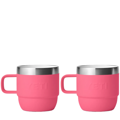 YETI Rambler® Stackable Mugs with DuraSip™ Ceramic Lining 6 oz Tropical Pink 