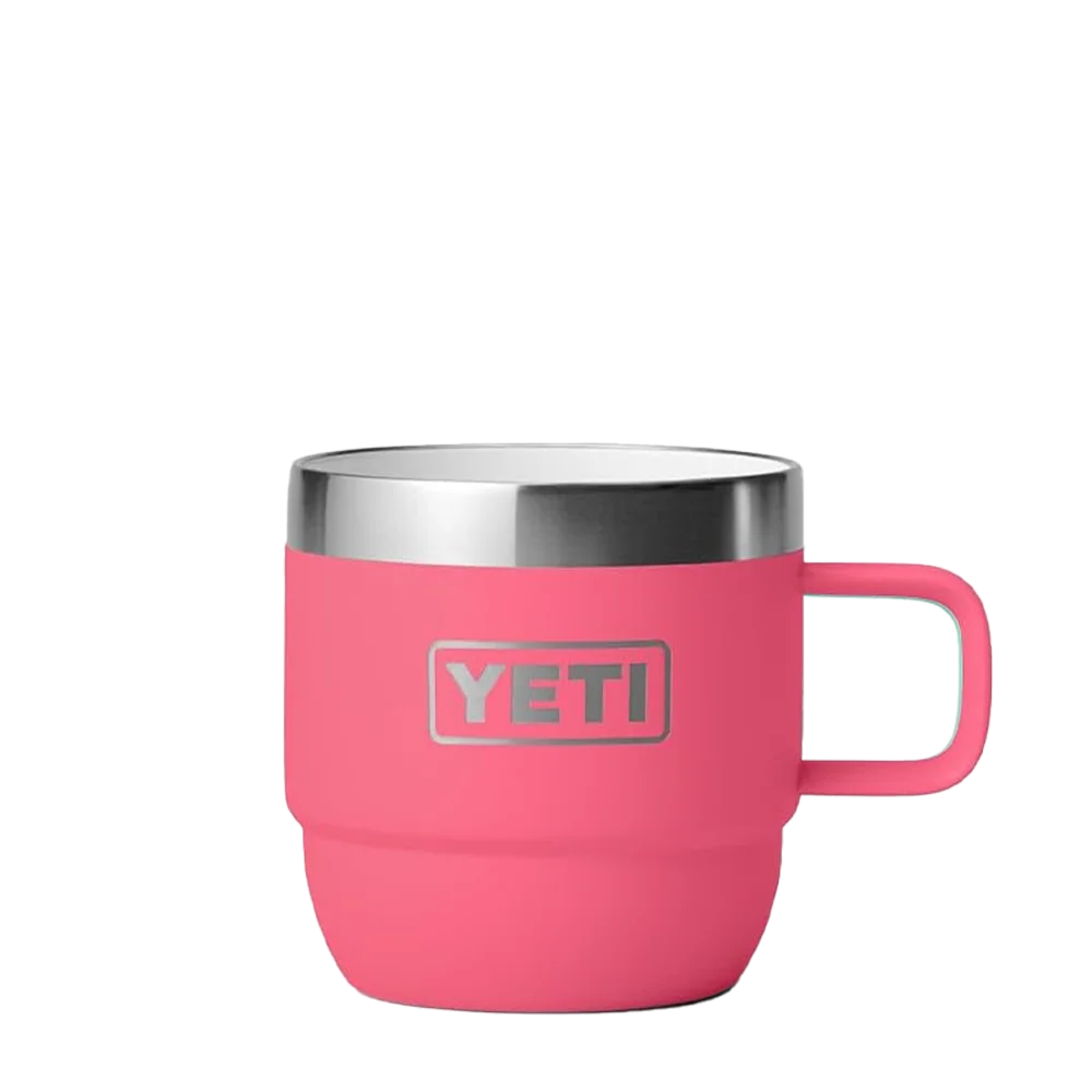 YETI Rambler® Stackable Mugs with DuraSip™ Ceramic Lining 6 oz Tropical Pink 