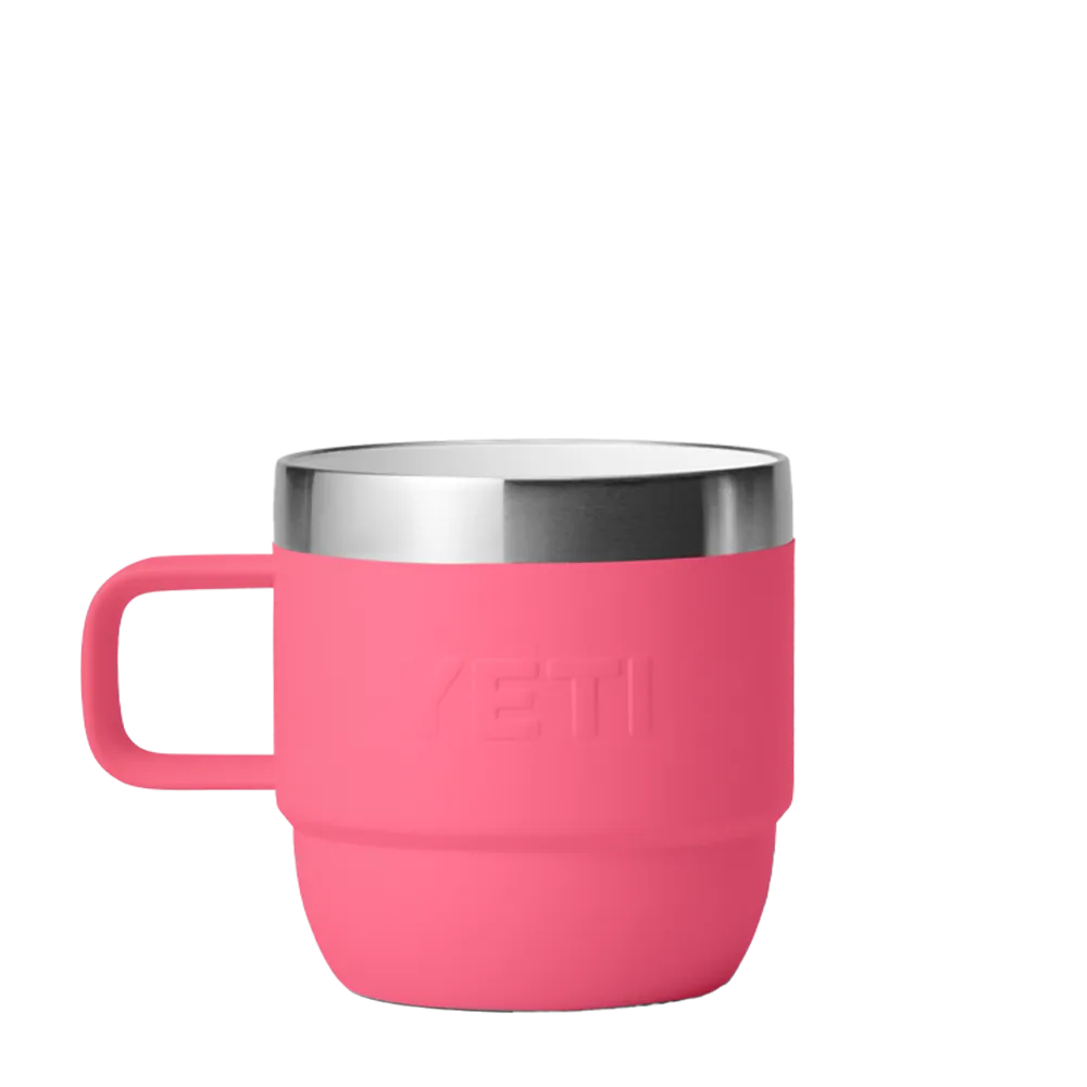 YETI Rambler® Stackable Mugs with DuraSip™ Ceramic Lining 6 oz Tropical Pink 