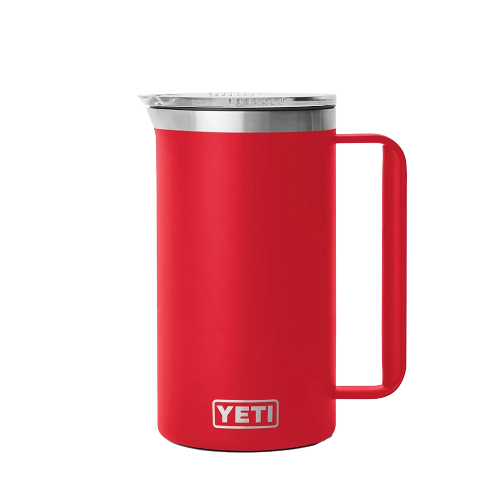 YETI Rambler® Pitcher with DuraSip™ Ceramic Lining 34 oz Rescue Red 