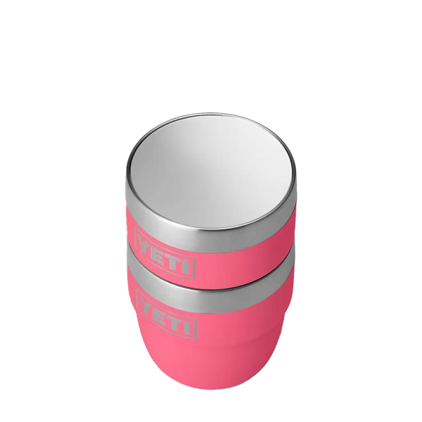 Yeti 4 oz Stackable Cups with Durasip Ceramic Lining #color_tropical-pink