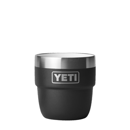 YETI 4 oz Rambler® Stackable Cups with DuraSip™ Ceramic Lining Black 