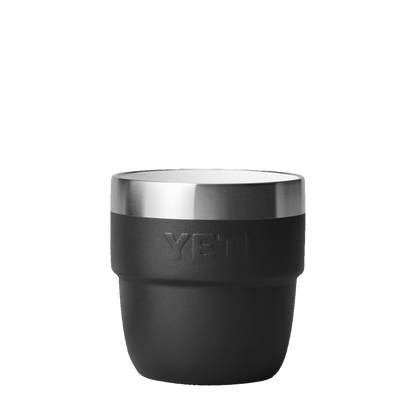 YETI 4 oz Rambler® Stackable Cups with DuraSip™ Ceramic Lining Black 