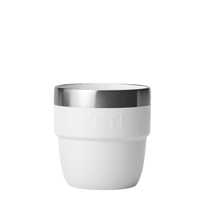 YETI 4 oz Rambler® Stackable Cups with DuraSip™ Ceramic Lining White 