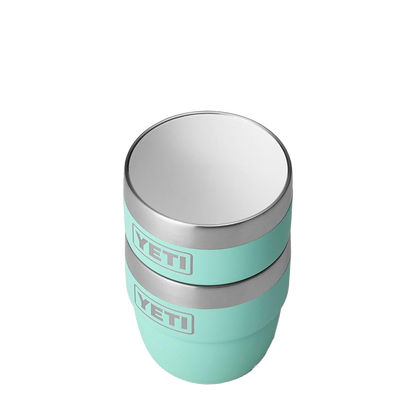 YETI 4 oz Rambler® Stackable Cups with DuraSip™ Ceramic Lining Seafoam 