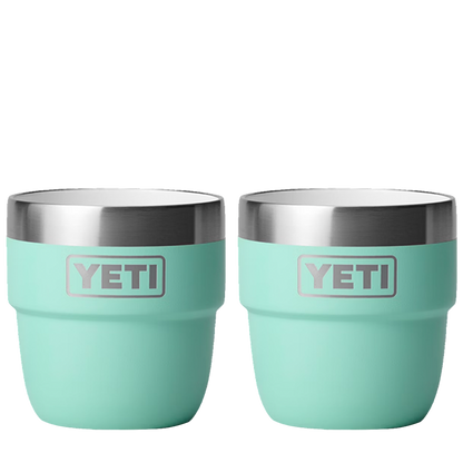 YETI 4 oz Rambler® Stackable Cups with DuraSip™ Ceramic Lining Seafoam 