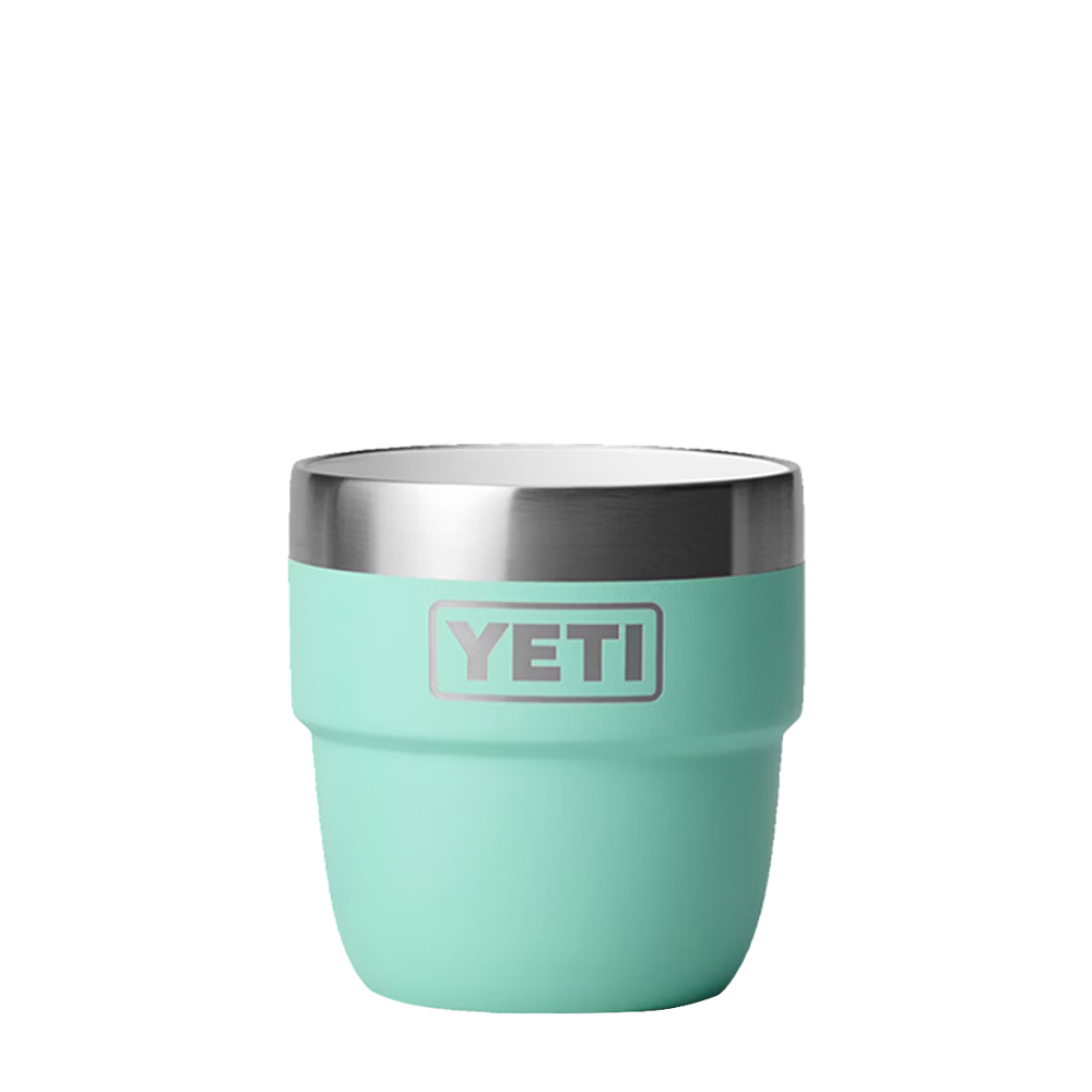 YETI 4 oz Rambler® Stackable Cups with DuraSip™ Ceramic Lining Seafoam 