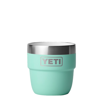 YETI 4 oz Rambler® Stackable Cups with DuraSip™ Ceramic Lining Seafoam 