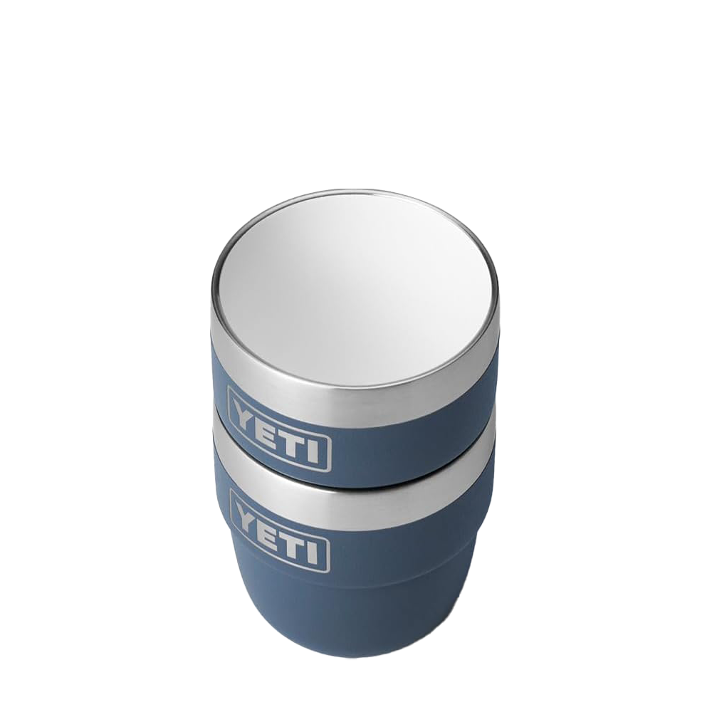 YETI 4 oz Rambler® Stackable Cups with DuraSip™ Ceramic Lining Navy 