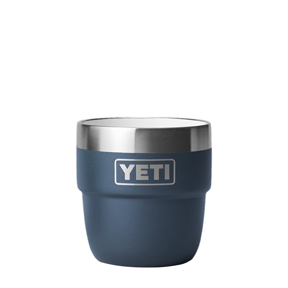 YETI 4 oz Rambler® Stackable Cups with DuraSip™ Ceramic Lining Navy 